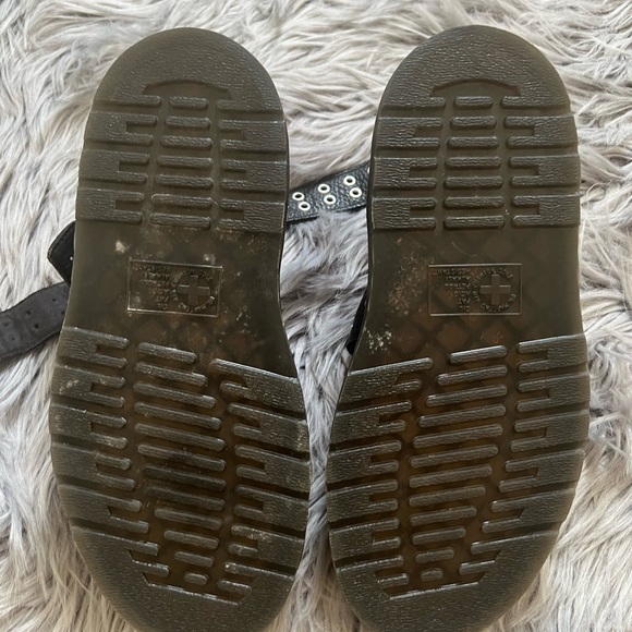 Dr. Martens Black Sandals with Silver Accents - Picture 3 of 6